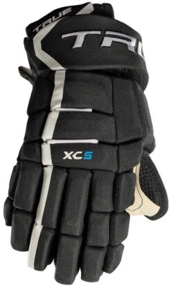 True Hockey True XC5 2020 Senior Hockey Gloves -True Hockey B2RAssets 770x1206 black